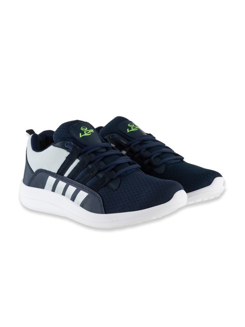

Lancer Men Navy Blue Mesh Running Shoes