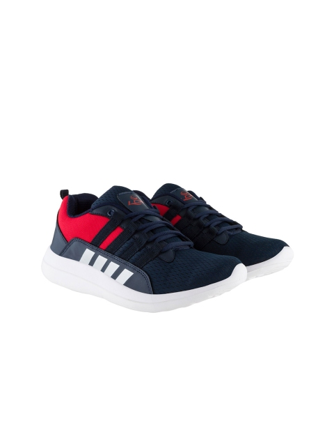 

Lancer Men Navy Blue Mesh Running Non-Marking Shoes