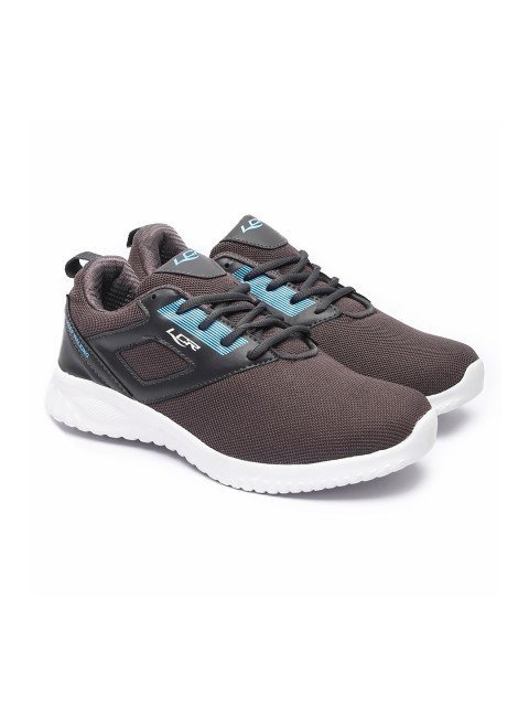 

Lancer Men Grey Mesh Running Non-Marking Shoes
