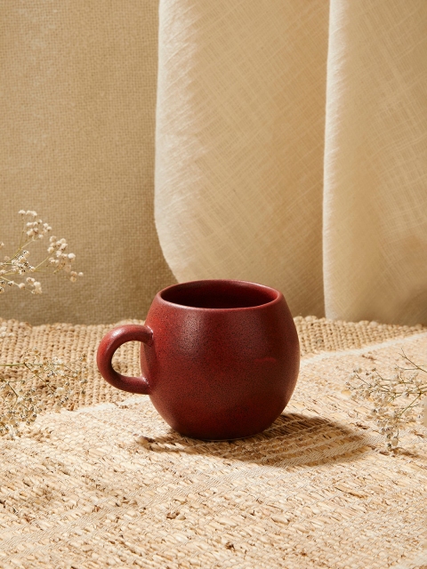 

Fabindia Red Ceramic Coffee Mug