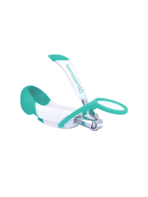 

BUDDSBUDDY Kids Green Premium Baby Nail Clipper with Magnifying Glass