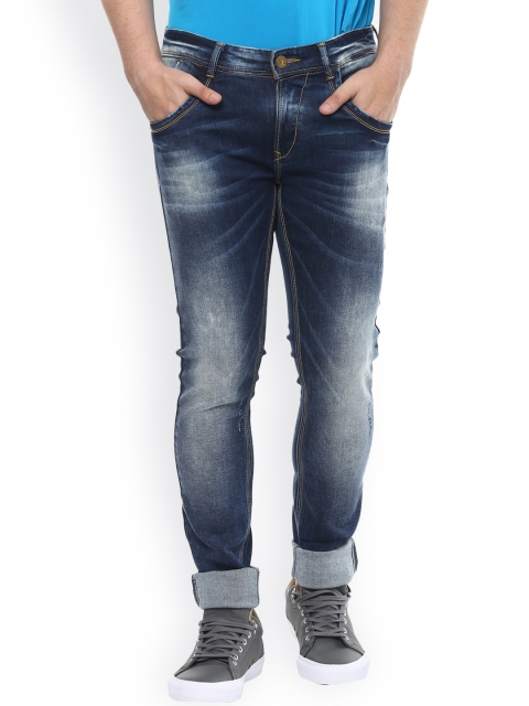 

SPYKAR Men Blue Super Skinny Fit Low Rise Jeans