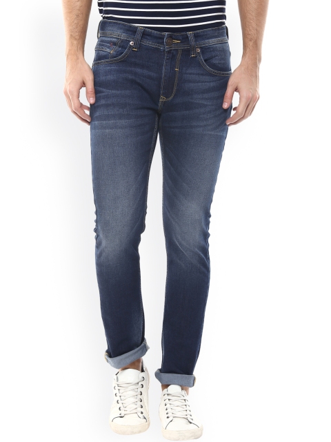 

SPYKAR Men Blue Skinny Fit Low Rise Clean Look Jeans