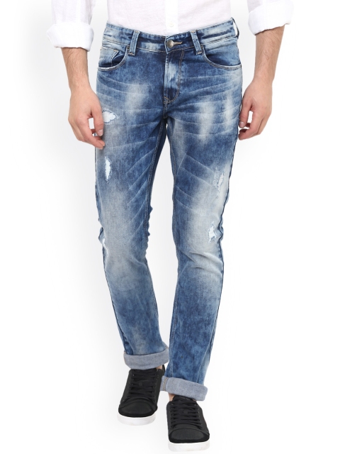 

SPYKAR Men Blue Skinny Fit Low Rise Jeans