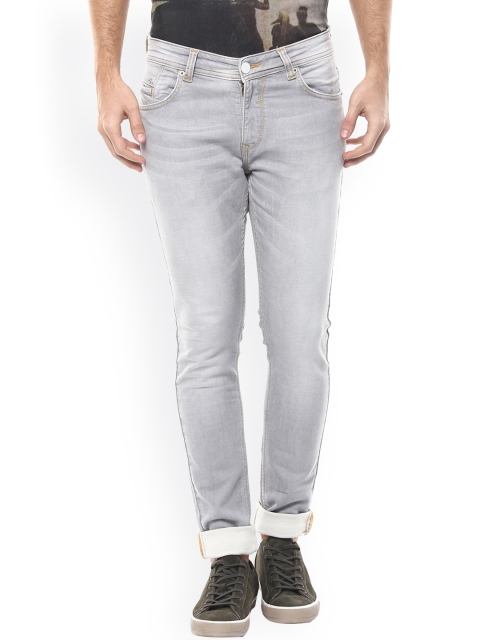 

SPYKAR Men Grey Super Skinny Fit Low Rise Clean Look Jeans
