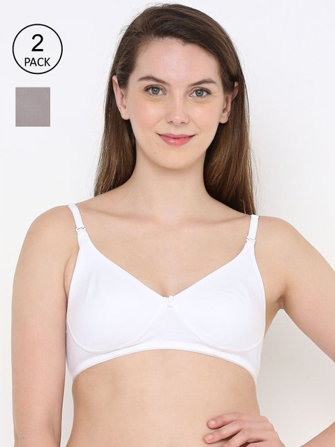 

Berrys Intimatess White & Grey Bra