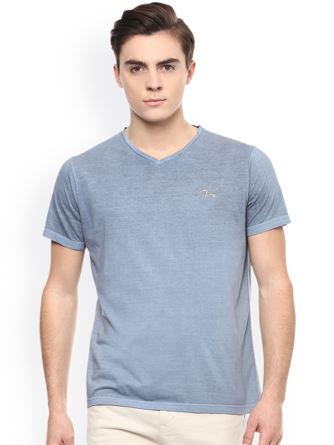 

SPYKAR Blue Melange T-shirt