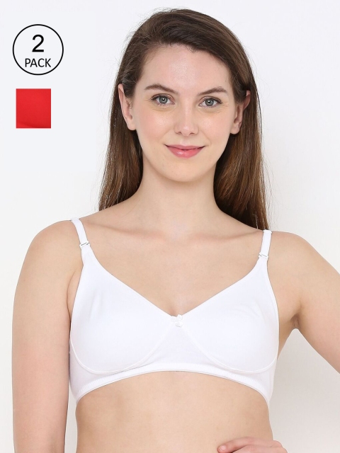 

Berrys Intimatess White & Red Bra