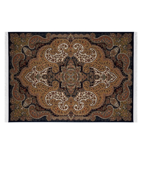 

DDecor Multicolored Ethnic Motifs Printed Carpet, Multi
