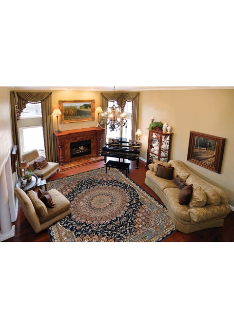 

DDecor Multicolored Ethnic Motifs Printed Carpet, Multi