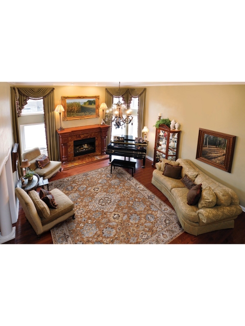 

Ddecor Brown Ethnic Motifs Carpet