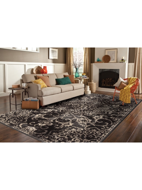 

Ddecor Grey Ethnic Motifs Carpet
