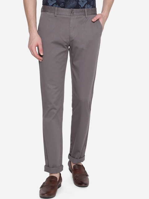 

Greenfibre Men Grey Skinny Fit Trousers
