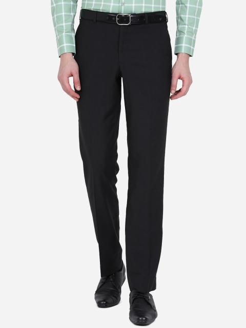 

JADE BLUE Men Black Trousers