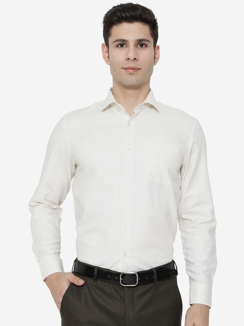 

JADE BLUE Men White Formal Shirt