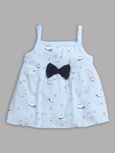 

Hopscotch Blue A-Line Dress