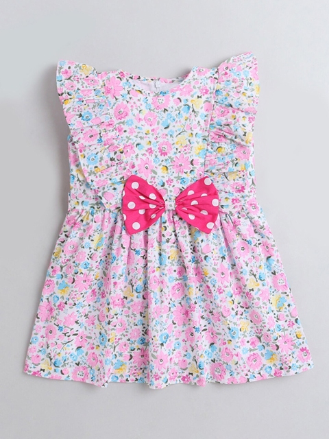 

Hopscotch Pink Floral Dress