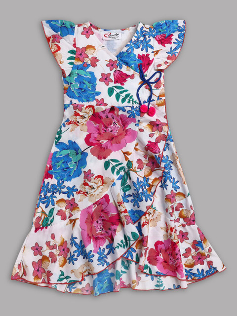 

Hopscotch White Floral Dress