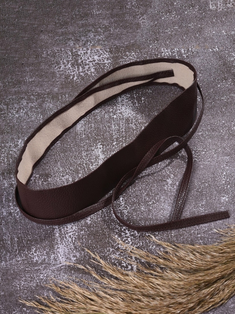 

HAUTE SAUCE by Campus Sutra Women Brown Belt