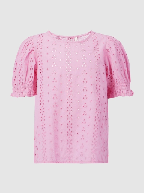 

KIDS ONLY Women Pink Solid Top