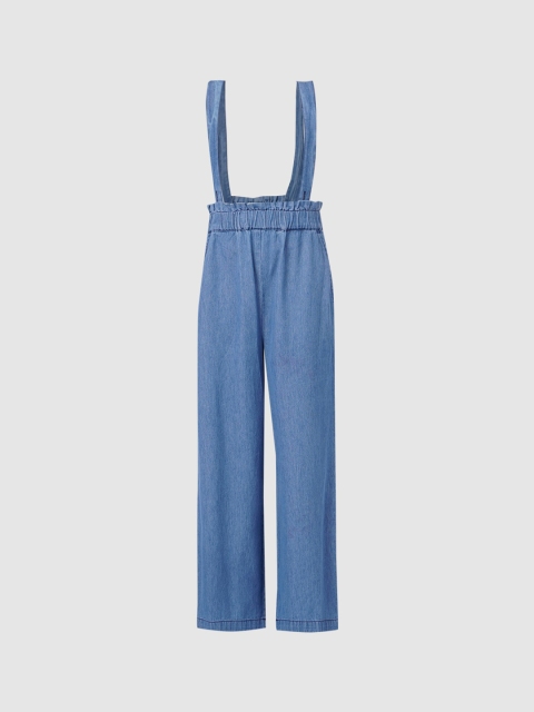 

KIDS ONLY Girls Blue Cotton Denim Dungarees