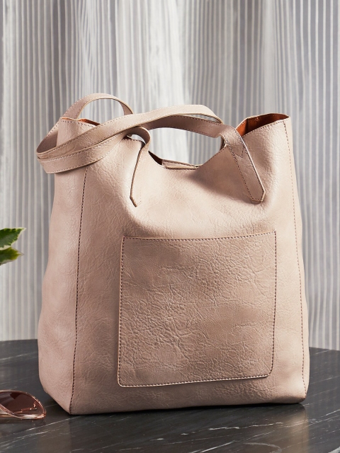 

Mona B Beige Set of 3 Handbag