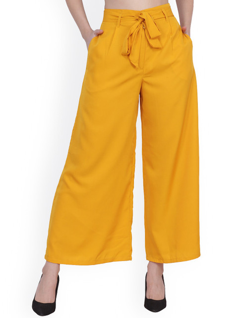 

Frempy Women Yellow Original Trousers