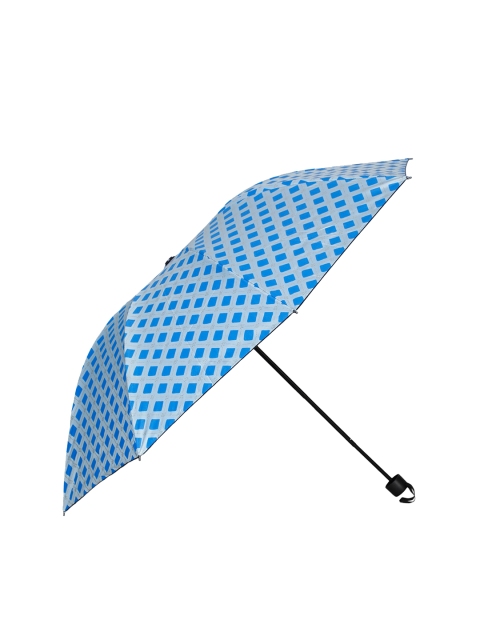 

LOOM LEGACY Turquoise Blue Printed 3 Fold Umbrella