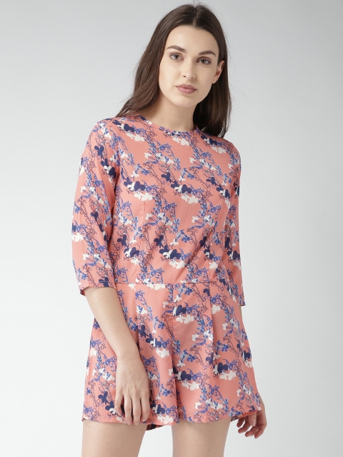 

Mast & Harbour Multicoloured Printed Playsuit, Multi