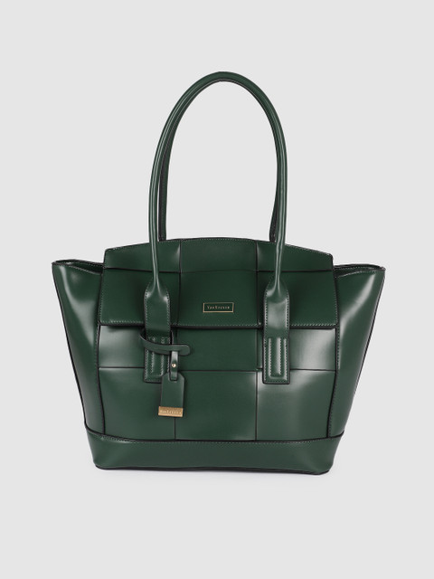 

Van Heusen Green Structured Shoulder Bag