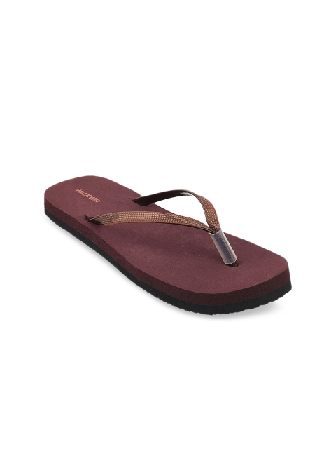 

WALKWAY by Metro Women Brown Open Toe Flats