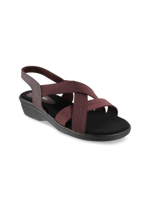 

WALKWAY by Metro Brown Wedge Sandals