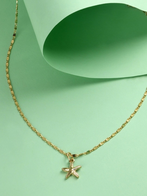 

Accessorize Gold-Toned Starfish Necklace