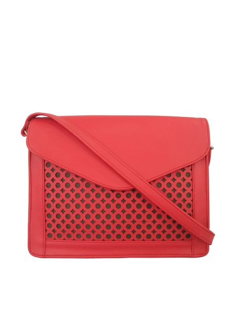 

Toteteca Red Cut-Out Sling Bag