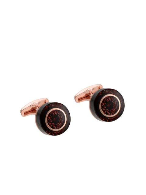 

Alvaro Castagnino Black & Red Printed Cufflinks