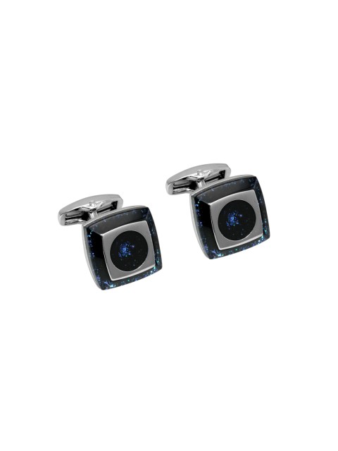 

Alvaro Castagnino Black & Steel-Toned Cufflinks