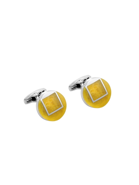 

Alvaro Castagnino Yellow Cufflinks