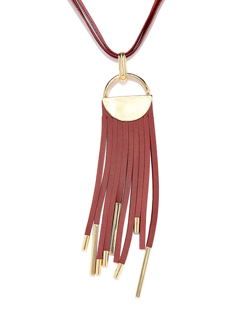 

Kazo Burgundy Necklace