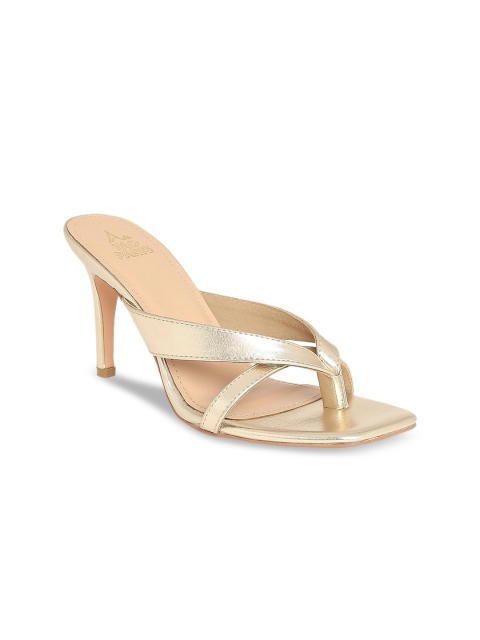 

Tao Paris Gold-Toned PU Sandals