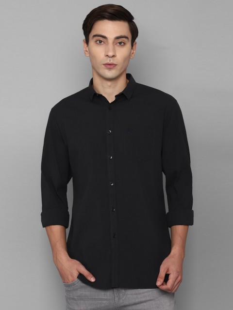 

Allen Solly Men Black Slim Fit Casual Shirt