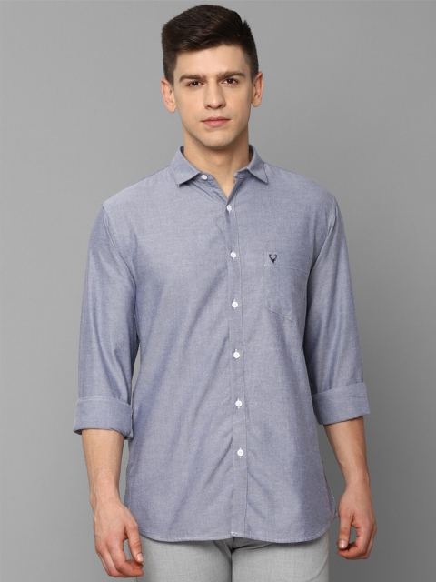 

Allen Solly Men Blue Slim Fit Casual Shirt