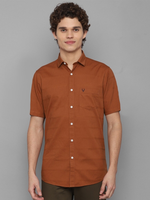 

Allen Solly Men Orange Slim Fit Casual Shirt