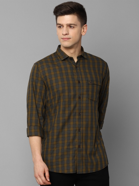

Allen Solly Men Multicoloured Slim Fit Tartan Checks Checked Casual Shirt, Multi