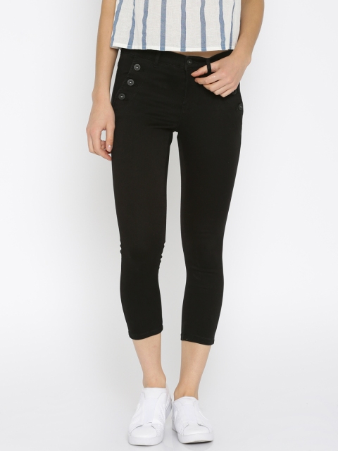 

ONLY Women Black Regular Fit Stretchable Jeans