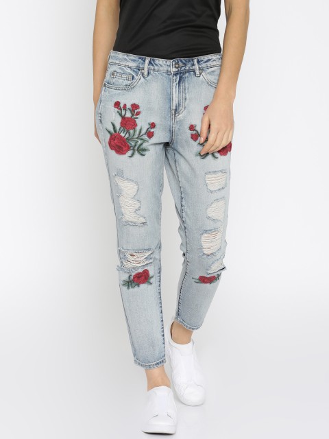 

ONLY Women Blue Loose Fit Jeans
