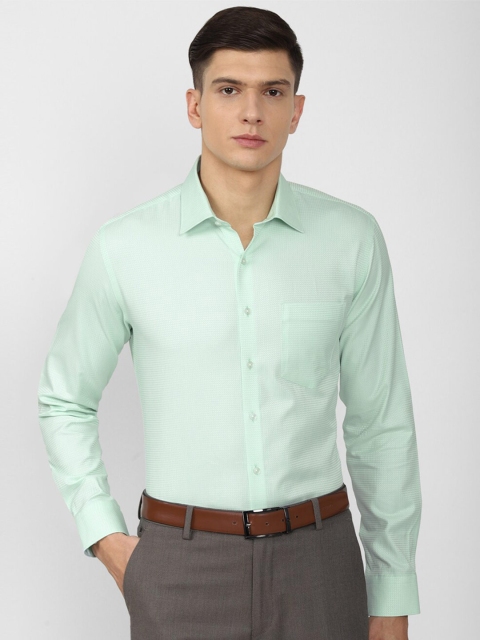 

Van Heusen Men Green Slim Fit Formal Shirt