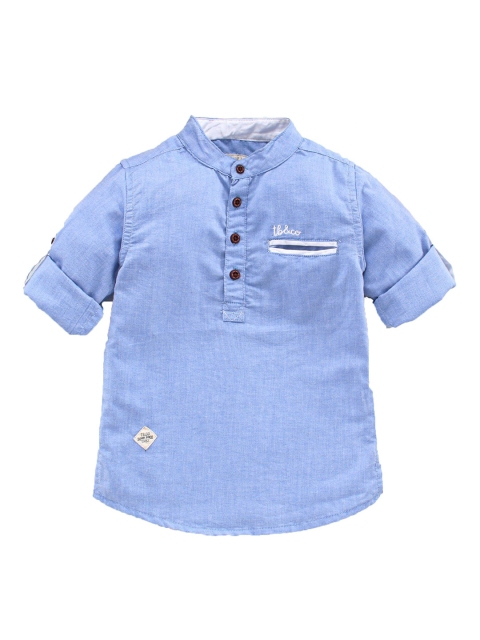 

TONYBOY Boys Blue Premium Casual Shirt