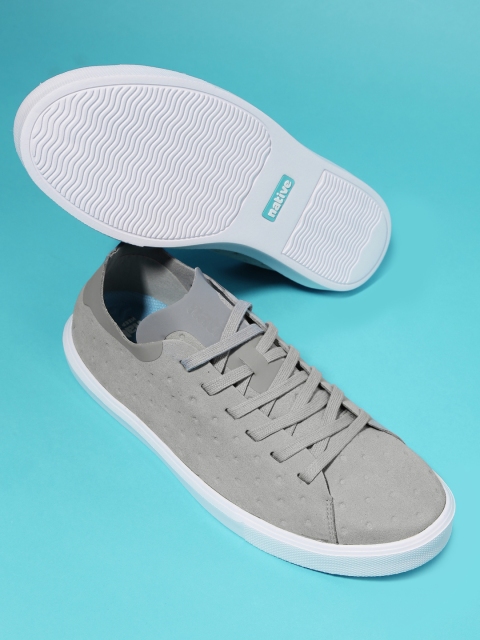 

Native Shoes Unisex Grey Monaco Sneakers