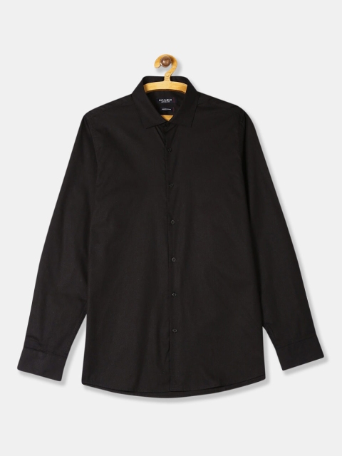 

Excalibur Men Black Skinny Fit Casual Shirt
