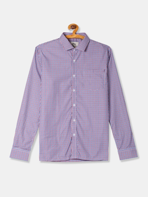 

Excalibur Men Multicoloured Gingham Checks Checked Casual Shirt, Multi